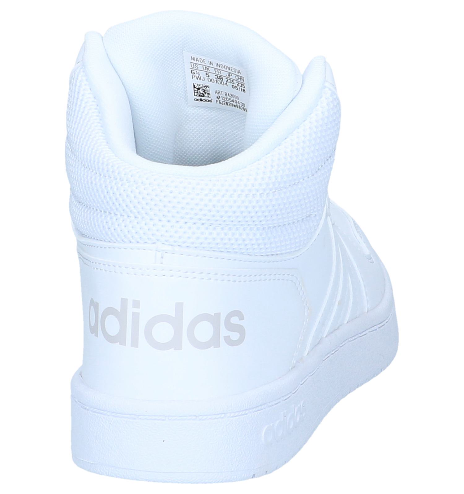 witte hoge adidas sneakers cc37ee